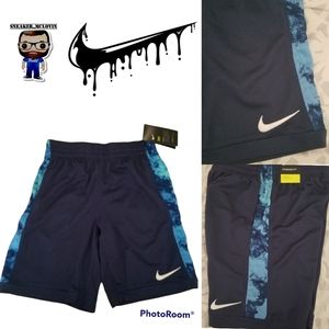 Nike Boys Dri-Fit Basketball Shorts Blue